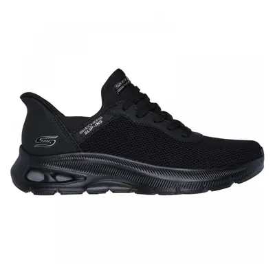 (3 (Adults')) BOBS Sport Unity - Pinch of Luck | Black | Women's Hands Free Slip-in Trainers