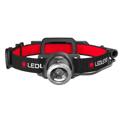 Ledlenser H8R Rechargeable Head Torch LED 600lm, Adjustable Focus, Red Rear Light, Up to 120h Ru