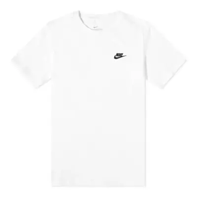 (2XL) Nike Sportswear Club T-Shirt White