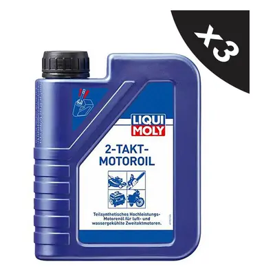 LIQUI MOLY Stroke Semi Synthetic Engine Oil 3x1L