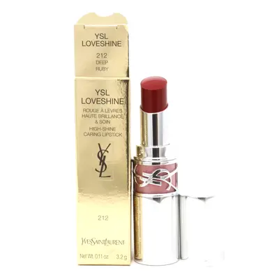 (212 Deep Ruby) Yves Saint Laurent Loveshine Caring Lipstick 0.11oz/3.2g New With Box