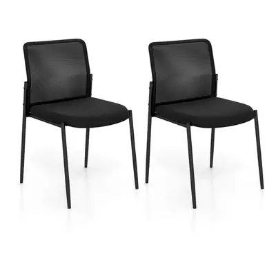 Waiting Room Chair Set of Stackable Office Guest Chairs