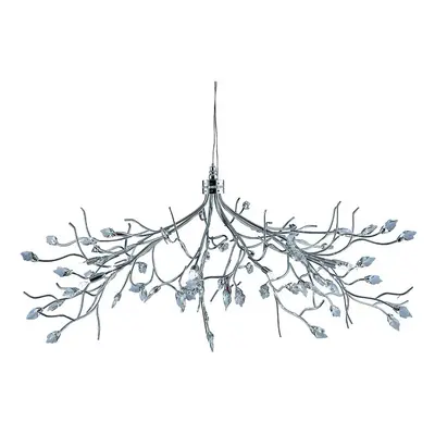 Modern Light With Maple Leaf Crystal