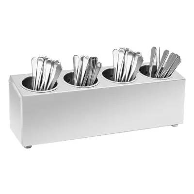 vidaXL Cutlery Holder Grids Rectangular Stainless Steel