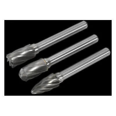 Tungsten Carbide Rotary Burr Set 3pc Ripper/Coarse