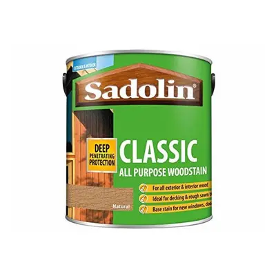 Sadolin Classic All Purpose Woodstain Natural 2.5