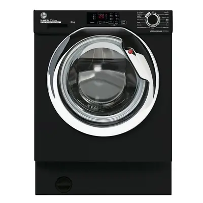 Hoover HBWS48D3ACBE Integrated Washing Machine with rpm - Black