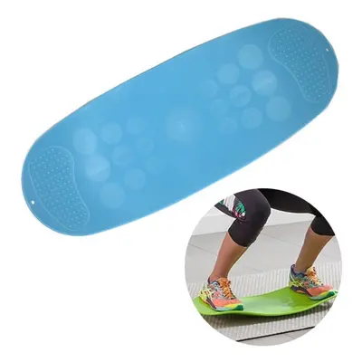 (Blue) Twisting Yoga Balance Board Simple Core Workout for Abdominal Muscles and Legs Fitness