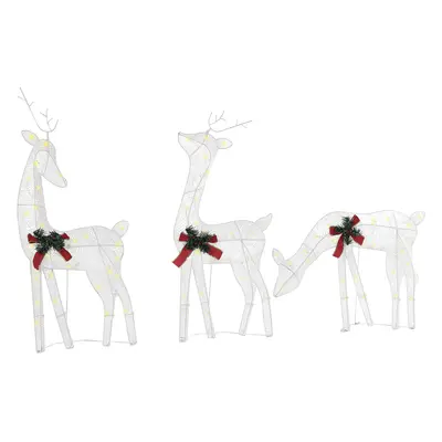 Outdoor LED Decoration Reindeers cm White ANGELI