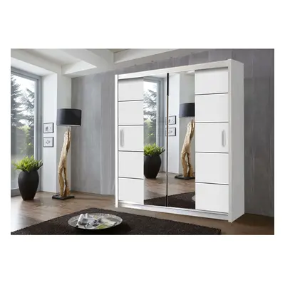 (150 cm, White) Oslo Sliding Door Wardrobe In sizes and Colors