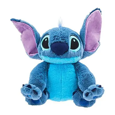 Disney Store Official Stitch Medium Soft Toy for Kids, 38cm/15Ã¢, Cuddly Character with Fuzzy Te