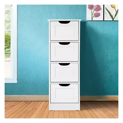 Bathroom Cabinet Drawers Garden Storage Cabinets 30x30x82CM White