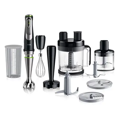 Braun Hogar Minipimer MQ 9187XLI Batidora de Mano, 1200W, vaso medidor, varillas de acero inoxid