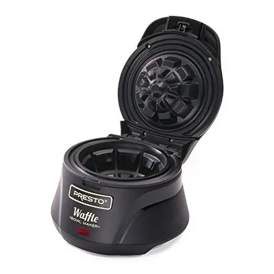 Presto Belgian Waffle Bowl Maker,Black, 9.3 x 8.25 x 5.25 inches