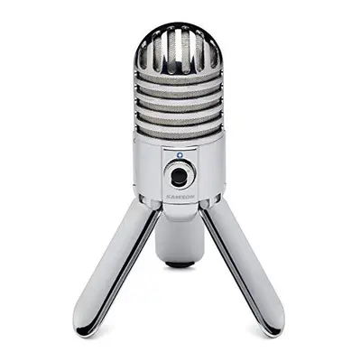 Samson Meteor Mic - Portable USB Studio Condenser Microphone - Chrome, SAMTR