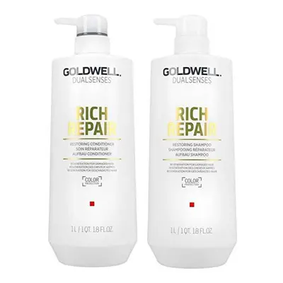 Dualsenses Rich Repair by Goldwell Restoring Duo Pack 1000ml