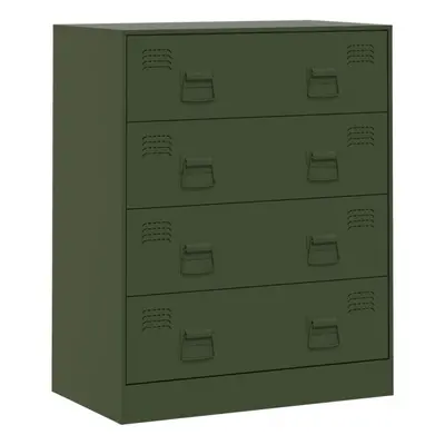 (olive green) vidaXL Sideboard Living Room Storage Cupboard Cabinet Highboard Pink Steel