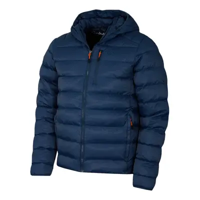 (L, North Sea) Calvin Klein Mens San Gabriel Woven Jacquard Padded Jacket