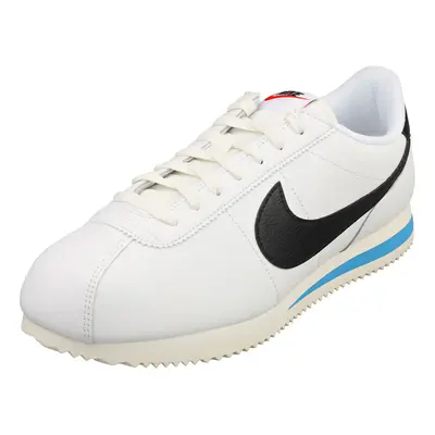 Nike Cortez Mens Casual Trainers in White Black - 7.5 UK