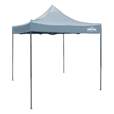 Premium 2x2m Pop-Up Gazebo, Heavy Duty, Water Resistant, Carry Bag, Stakes & Weight Bags - Grey 