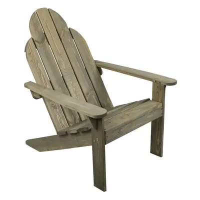 Adirondack Wooden Chair Durable Garden Patio Sun Lounger