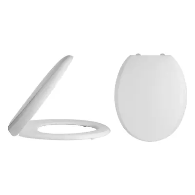 Luxury Round Top Fix Soft Close - White