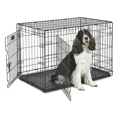 Ferplast Dog Crate Grey Puppy Cat Pet Training Cage House Outdoor Carrier