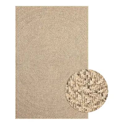 (200 x cm, round) vidaXL Rug Floor Carpet for Indoor and Outdoor Door Mat Kitchen Rug Jute Look