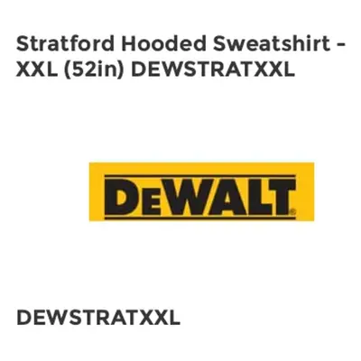 Statfod Hooded Sweatshit - (52in) DEWSTRATXXL