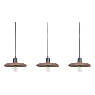 Pendant Lamp MANJEERA Wood Dark Wood