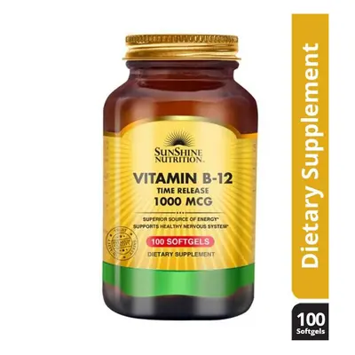 Sunshine Nutrition Vitamin B-12 Tablets Benefits Dosage and Reviews Mcg