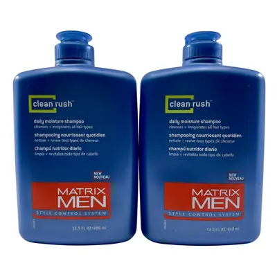 Matrix Men Daily Moisturizing Shampoo Dry Hair 13.5 OZ Set of