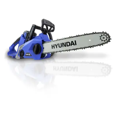 Hyundai 40V Lithium-Ion Battery Powered Cordless Chainsaw | HYC40LI