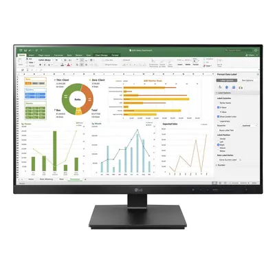 LG 27BN55U-B computer monitor 68.6 cm (27") x pixels 4K Ultra HD LCD Black