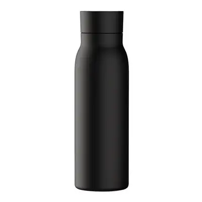 (Black) 400ml Thermos LCD Temperature Display Stainless Steel Insulated Cup Vacuum Water Bottle 