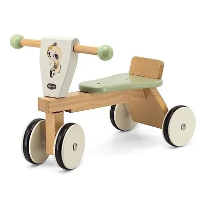 Wooden Baby Trike, Ride On Trike, Baby Balance Bike, Rubber Coated Wheels, Supports Motor Skills