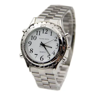 Blind Talking Visually English Impaired Clock Or for Watch Yourself Watch Quartz Waterproof For 