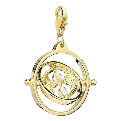 Harry Potter Time Turner Gold Plated Sterling Silver Clip on Charm