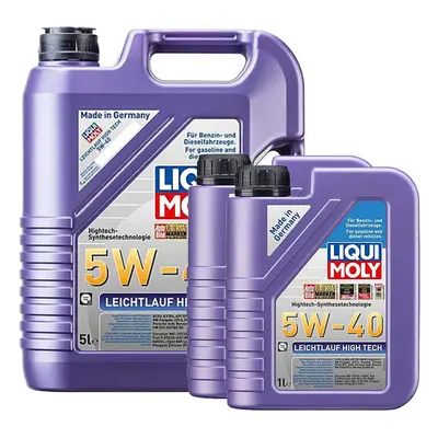 Liqui Moly 5W40 Engine Oil ACEA A3/B4 Leichtlauf High Tech MB229.5 BMW 7L