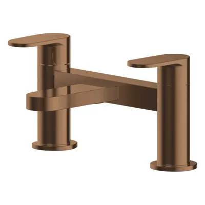 Current Round Deck Mounted Bath Filler Tap - Brushed Bronze - Balterley