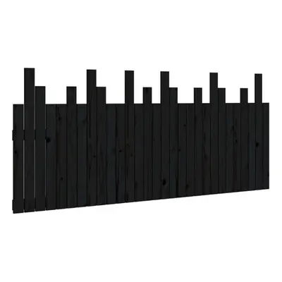 (black, x x cm) vidaXL Solid Wood Pine Wall Headboard Bedroom Bed Header Multi Colours/Sizes