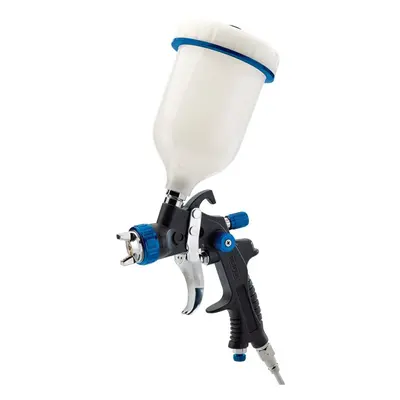 HVLP Air Spray Gun with Composite Body and Gravity Fed Hopper, 600ml