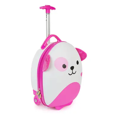 Boppi Tiny Trekker Wheeled Kids Luggage | Suitcase | Bag â Pink Dog