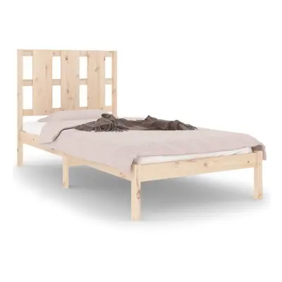 (brown, x cm) vidaXL Solid Wood Pine Bed Frame Wooden Bedstead Bed Base Multi Colours/Sizes