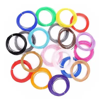 20 Colors PLA 10M 1.75mm PLA Filaments 3D Printing Pen Printer Filaments