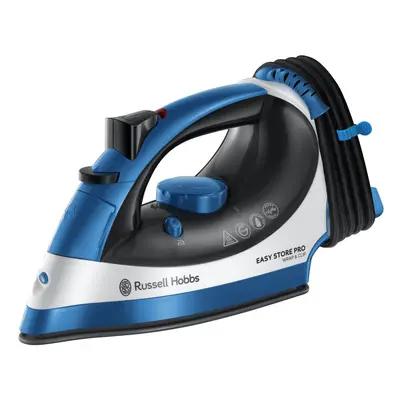 Russell Hobbs Easy Store Wrap and Clip Handheld Steam Iron with Vertical Garment Steamer Functio