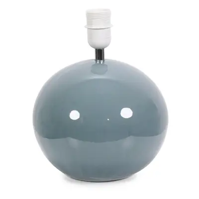 ValueLights Bosco Eucalyptus Teal Globe Ceramic Table Lamp Base