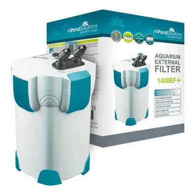 AllPondSolutions 1400L/H + 9W UV Aquarium External Filter 1400EF+