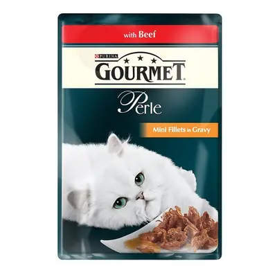 Gourmet Perle Pouch Beef Grilled 85g (Pack of 24)