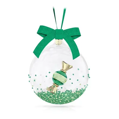 Holiday Cheers Dulcis Green Ball Ornament